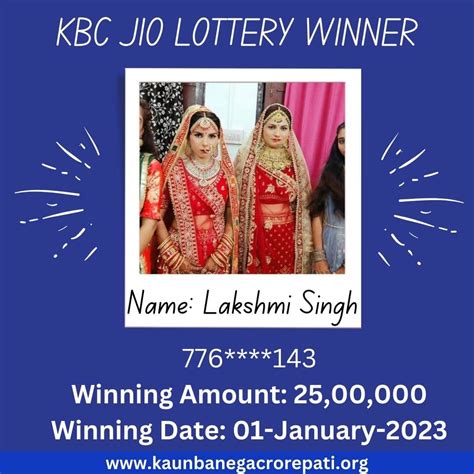 Jio kbc 25 lakh lottery – Kaun Banega Crorepati 25 Lakh Lottery.